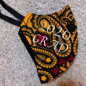 2020 African print face mask